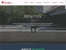 Tablet Screenshot of beniten.com